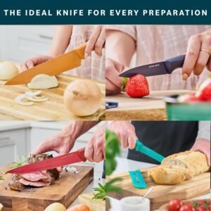 Ultra-Sharp Stainless Steel Kitchen Knife Set