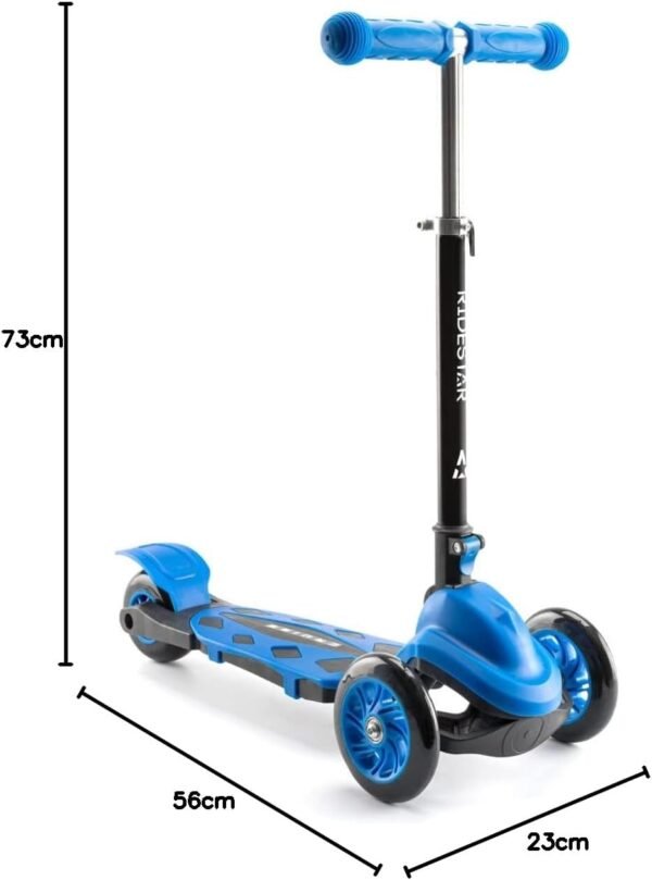 Cruise 3-Wheel Tri Scooter - Adjustable Height, Easy Folding, Tilt-to-Turn Steering - Image 9