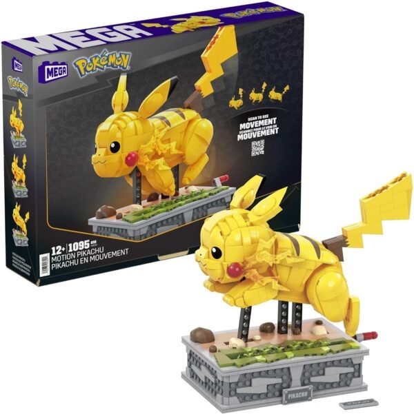 MEGA Pokémon Action Figure - Motion Pikachu Building Set