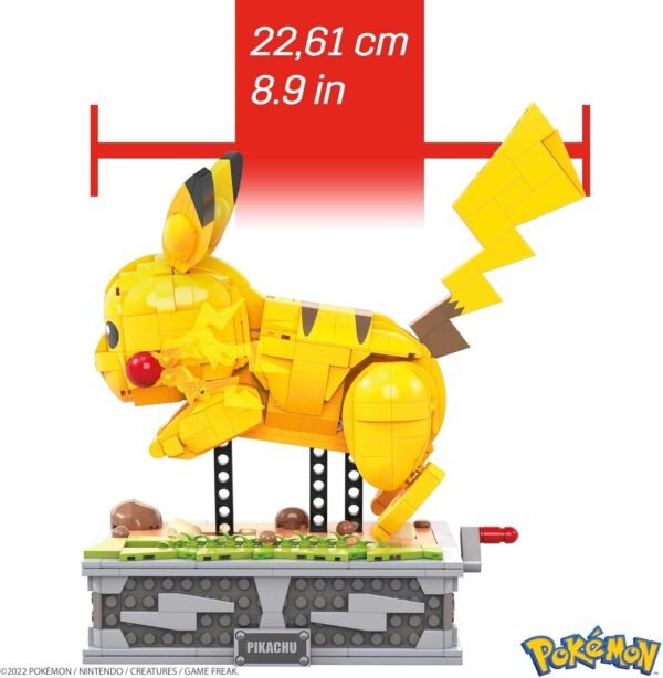 MEGA Pokémon Action Figure - Motion Pikachu Building Set - Image 2