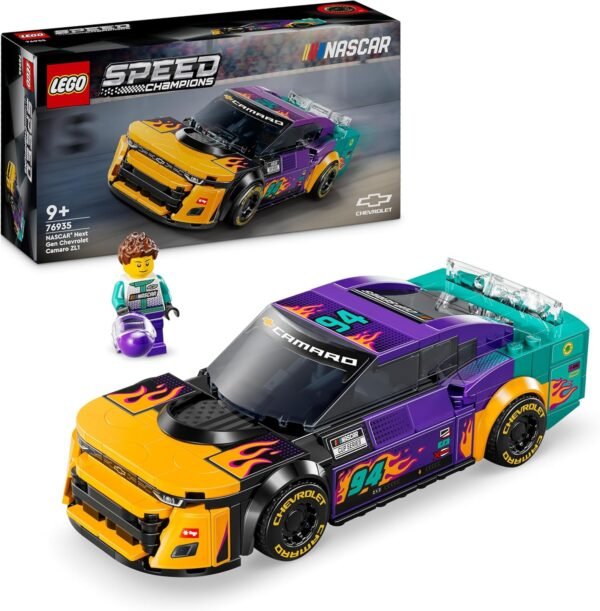 LEGO Speed Champions NASCAR Chevrolet Camaro ZL1 Race Car Toy